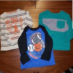 2T & 24 Month shirts lot / bundle (3 items)